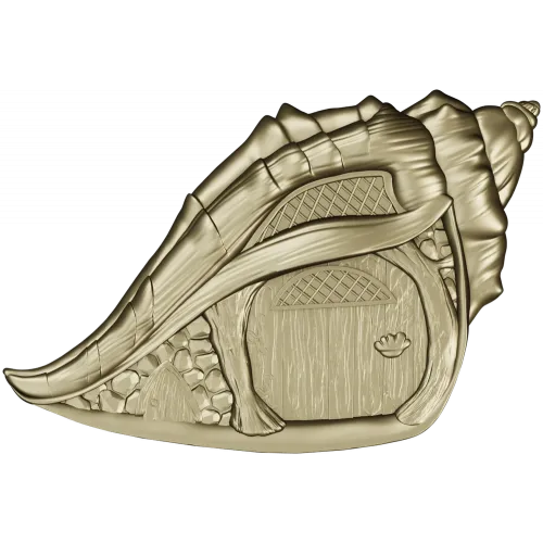 Shell Cottage Relief - STL 3D model for CNC