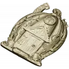 Тыквенный домик - 3D модель STL для ЧПУ