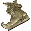 Elf Boot Cottage - detailed STL 3D model for CNC milling