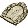 Starstone Cottage Door - STL 3D model for CNC carving