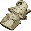 Fairy Mushroom Cottage STL Relief