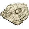 Oak Acorn Portal - high-relief STL 3D model for CNC milling