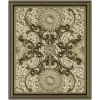Sunflower Baroque Decorative Panel - STL model for CNC milling