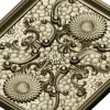 Sunflower Baroque Decorative Panel - STL model for CNC milling
