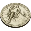 Медальон Морской рак - STL для ЧПУ
