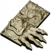 Wolf Paw Breakthrough - high-relief STL for CNC