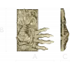 Wolf Paw Breakthrough - high-relief STL for CNC