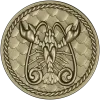 Cancer Zodiac Medallion STL - 3D Model for CNC Milling
