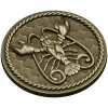 Cancer Zodiac Medallion STL - 3D Model for CNC Milling