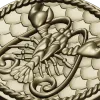 Cancer Zodiac Medallion STL - 3D Model for CNC Milling