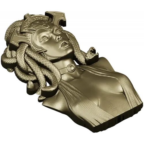 Бюст Медузы Горгоны - 3D модель STL для ЧПУ