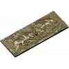 High-Relief Stags Panel STL for CNC - Detailed 3D Model for Milling