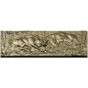 High-Relief Stags Panel STL for CNC - Detailed 3D Model for Milling