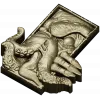 Kraken Embrace - octopus relief STL 3D model for CNC