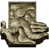 Kraken Embrace - octopus relief STL 3D model for CNC