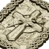Celtic Cross with Rose - Relief Panel STL for CNC