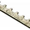 Mermaid Frieze STL - High-Relief Decorative Panel for CNC