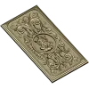 Demonic Medallion Relief Panel - STL 3D model for CNC