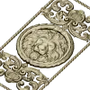Lion Medallion Decorative Panel - STL 3D Model for CNC