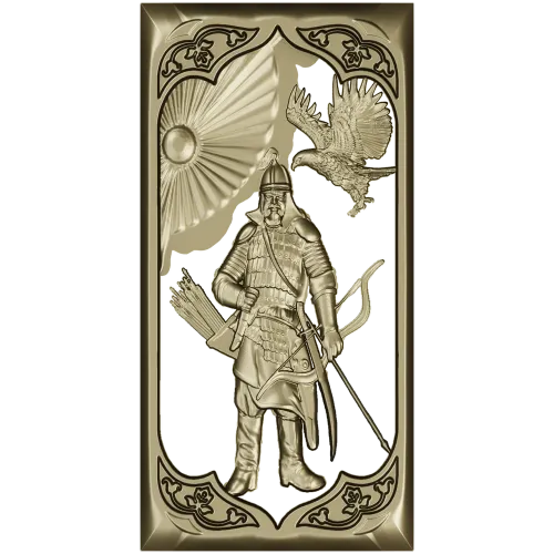 3D панно "Воин и Орёл" - STL для ЧПУ