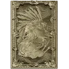 Панно "Владычица перьев" - 3D модель STL для ЧПУ
