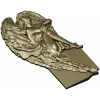 Ангел в раздумьях - 3D модель STL для ЧПУ
