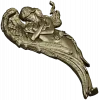 Angel holding baby - high-relief STL for CNC