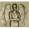 Guardian Medic Angel - STL 3D Relief for CNC