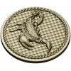 Scorpio medallion 3D model (STL) for CNC routing