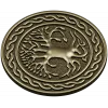 Celtic Tree of Life round medallion STL for CNC