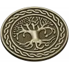Celtic Tree of Life round medallion STL for CNC