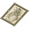 Slavic Leshy high-relief panel STL for CNC