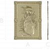 Slavic Leshy high-relief panel STL for CNC