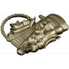 Корзина с овощами - 3D модель STL для ЧПУ фрезера