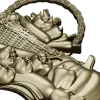 Корзина с овощами - 3D модель STL для ЧПУ фрезера