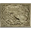 Forest Hedgehog Decorative Panel STL for CNC