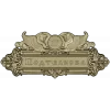 Ornate Heraldic Address Plaque - STL 3D Model for CNC Milling