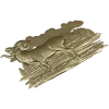 Mountain Ram relief STL for CNC milling