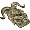 Ram Head High-Relief STL Model for CNC