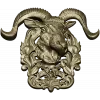 Ram Head High-Relief STL Model for CNC