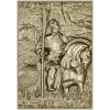 Batyr relief panel STL for CNC carving