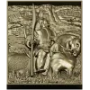 Batyr relief panel STL for CNC carving
