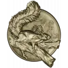 Squirrel Medallion STL - high-relief 3D model for CNC