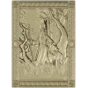Belobog forest relief - STL 3D model for CNC carving