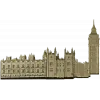 Панорама Биг-Бен - 3D модель STL для ЧПУ