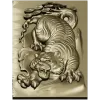 3D модель STL панно "Грозный тигр" для ЧПУ