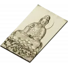 High-relief Buddha STL for CNC - Seated Lotus Panel