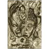 Buddha and Demon high-relief panel STL model for CNC