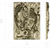 Buddha and Demon high-relief panel STL model for CNC