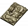 Serene Dragon Buddha Plaque
